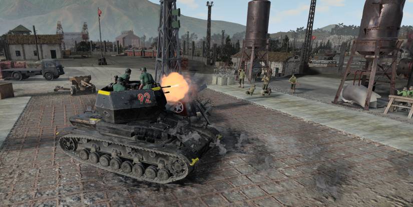 COH3 Wirbelwind Flakpanzer