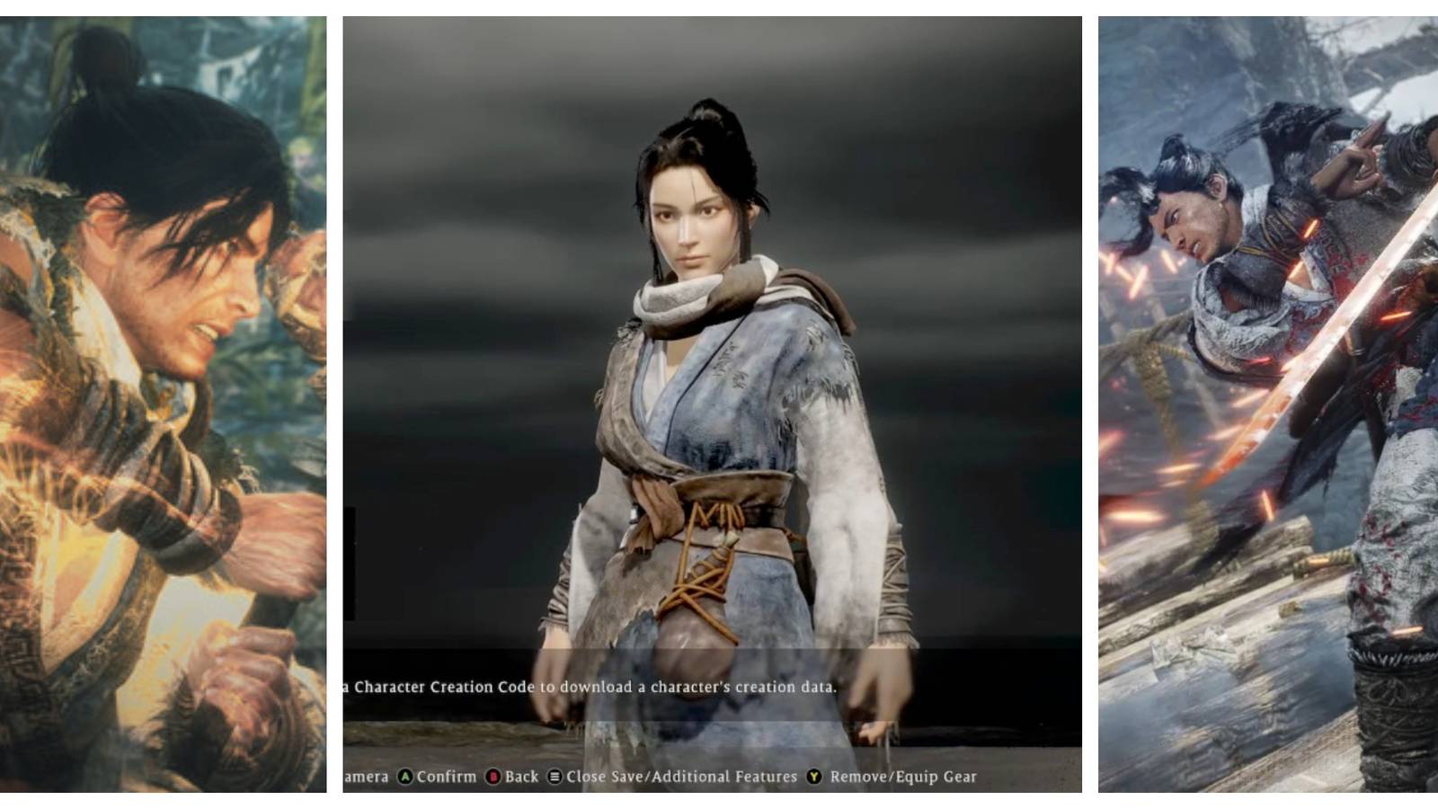 wo long character creator