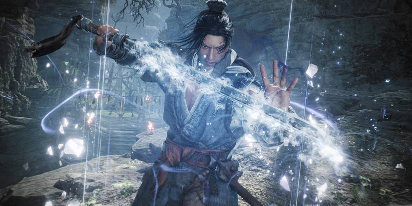 Wo Long Fallen Dynasty - Player Using Ice Weapon Wizardry Spell