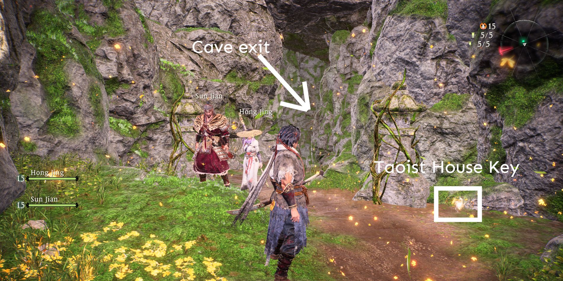 Wo Long Fallen Dynasty All Taoist House Key Locations