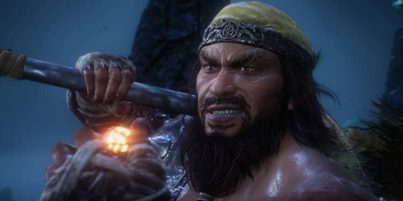 Zhang Liang before transforming from Wo Long: Fallen Dynasty