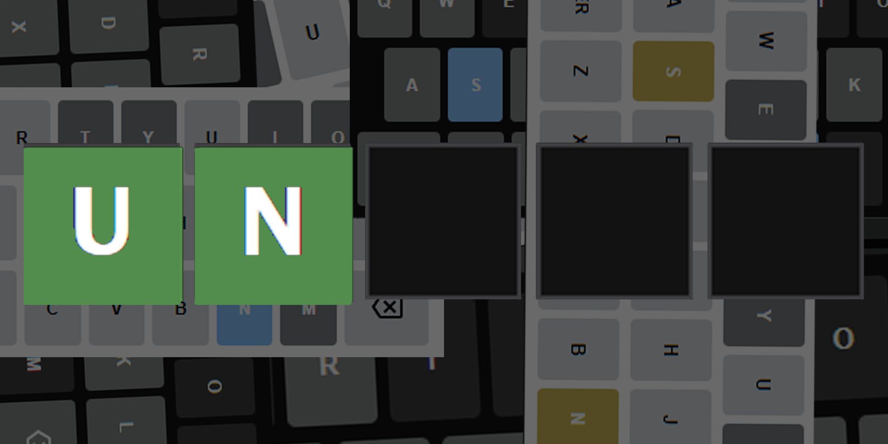 5-Letter Words Starting With UN