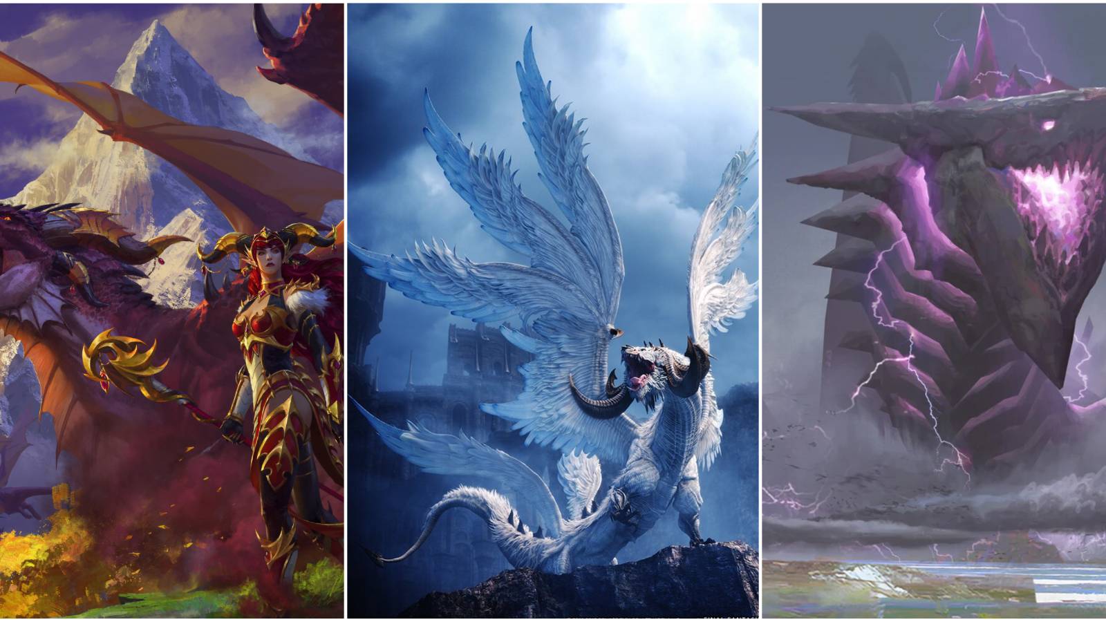 wow ffxiv gw2 dragonflight heavensward end of dragons