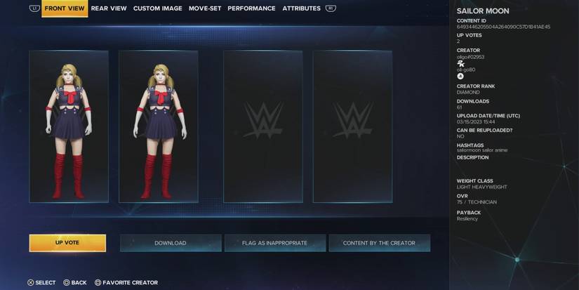 wwe-2k23-best-caws-based-on-anime-characters-sailor-moon