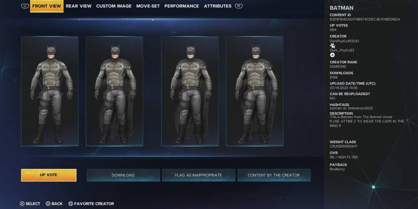 wwe-2k23-best-caws-based-on-superheroes-and-villains-batman