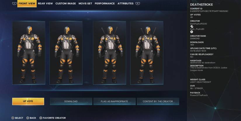 wwe-2k23-best-caws-based-on-superheroes-and-villains-deathstroke