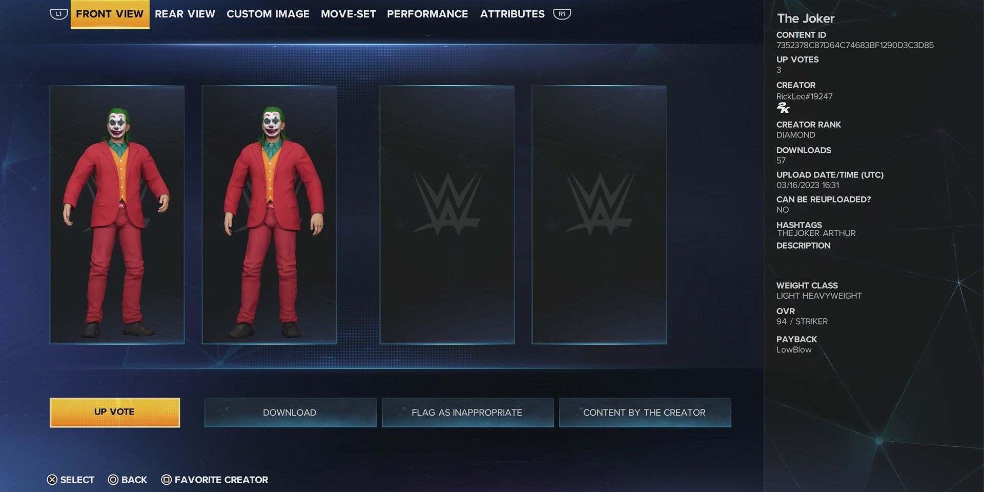 wwe-2k23-best-caws-based-on-superheroes-and-villains-joker