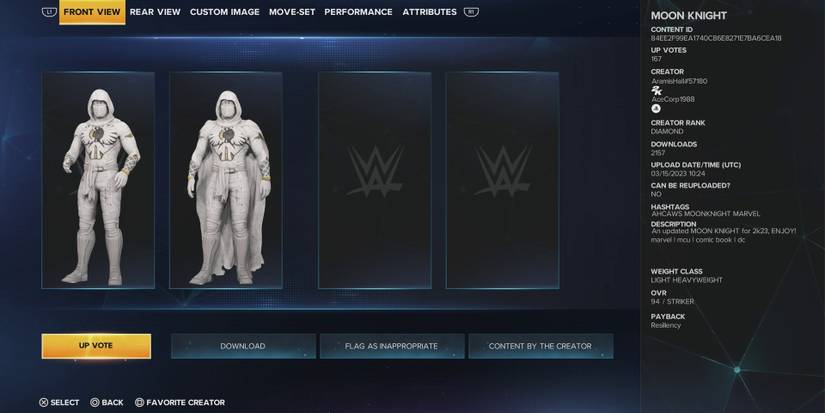 wwe-2k23-best-caws-based-on-superheroes-and-villains-moon-knight