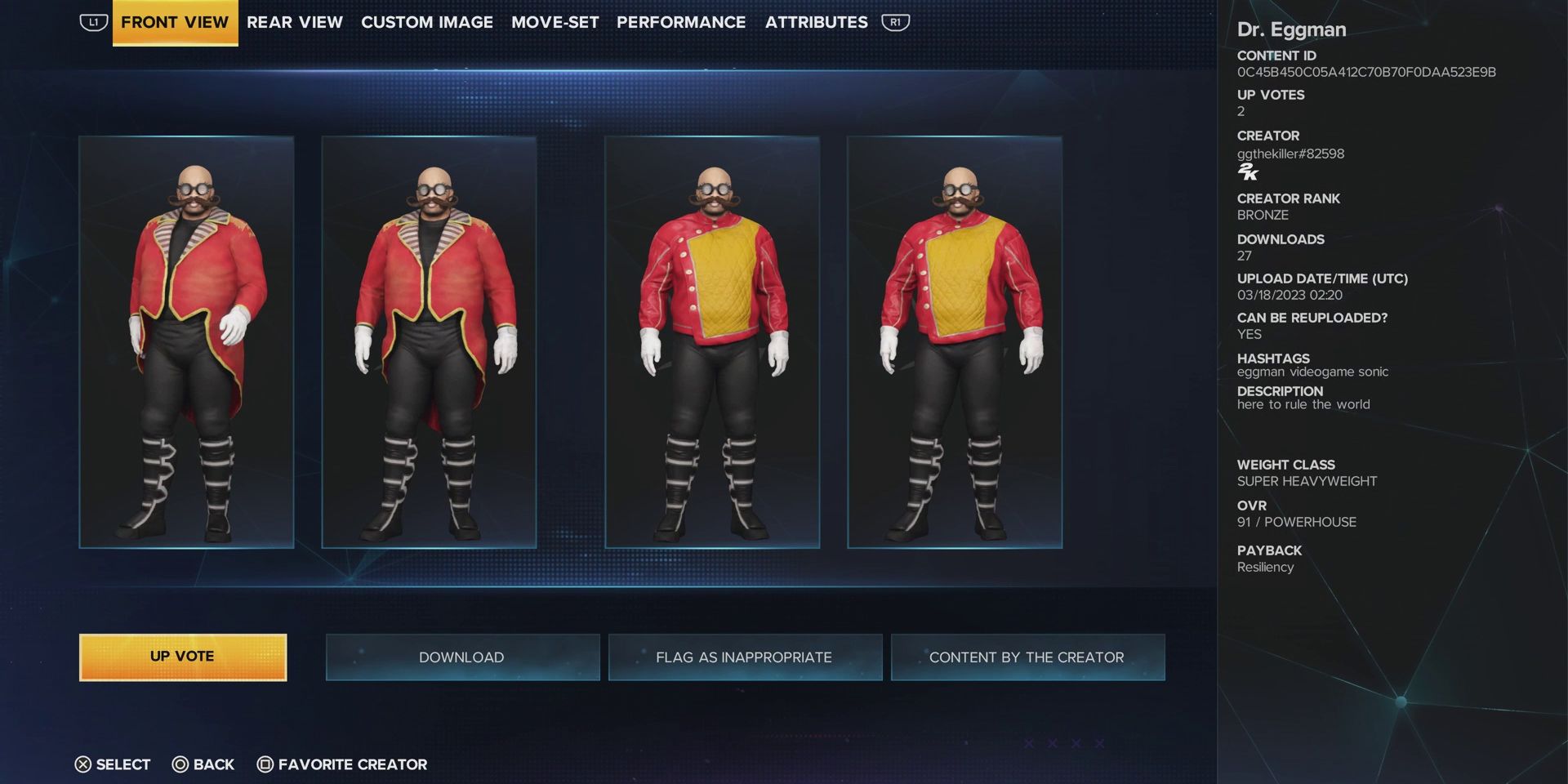 wwe-2k23-best-caws-based-on-video-game-characters-dr-eggman