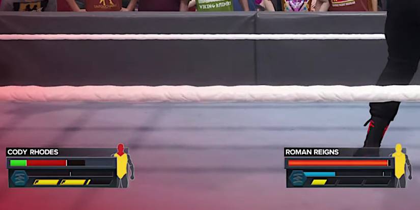 WWE 2K23 body part damage