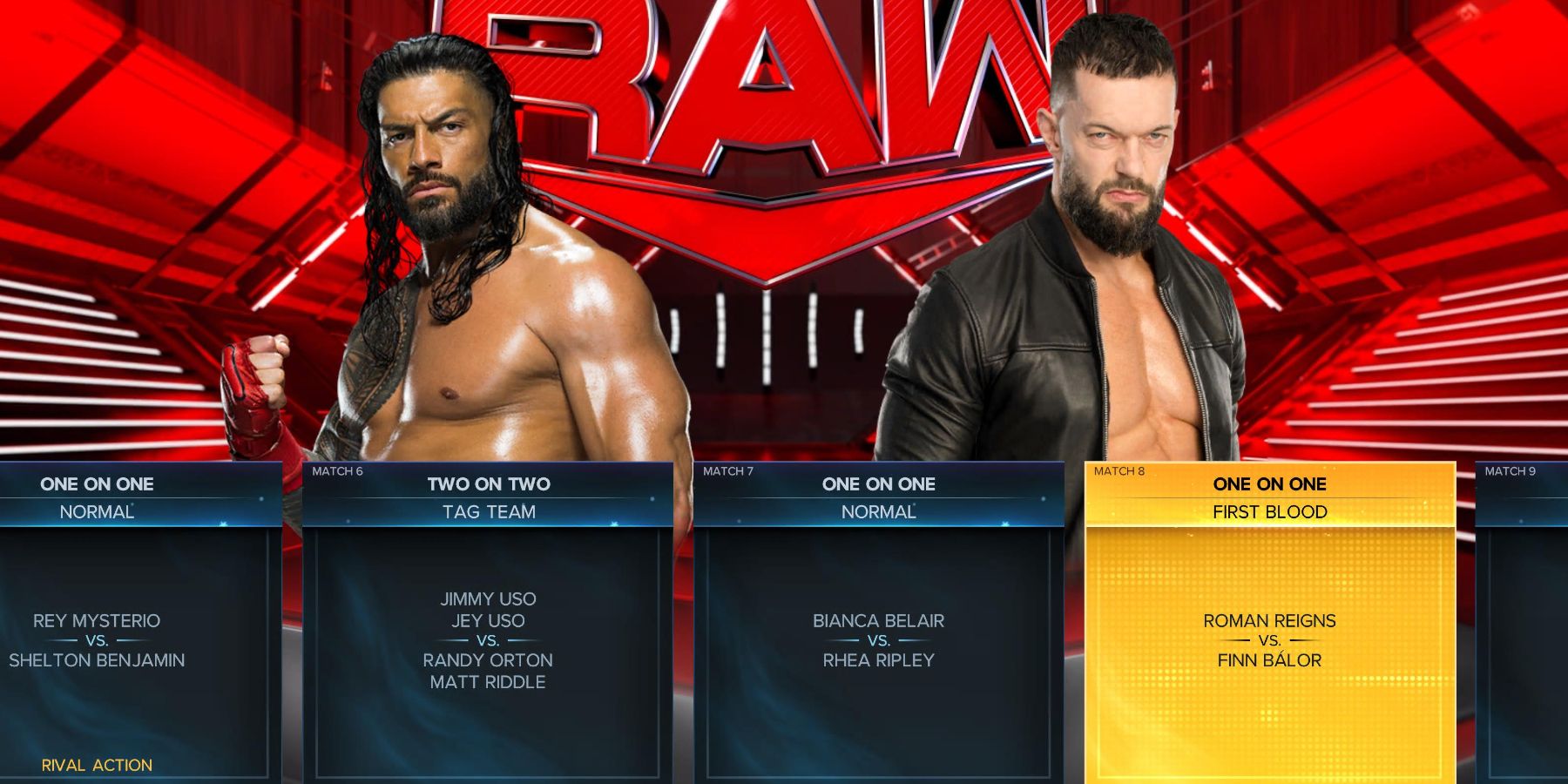 WWE 2K23 Creating a First Blood Match in Universe Mode