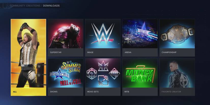 wwe-2k23-custom-creations-menu