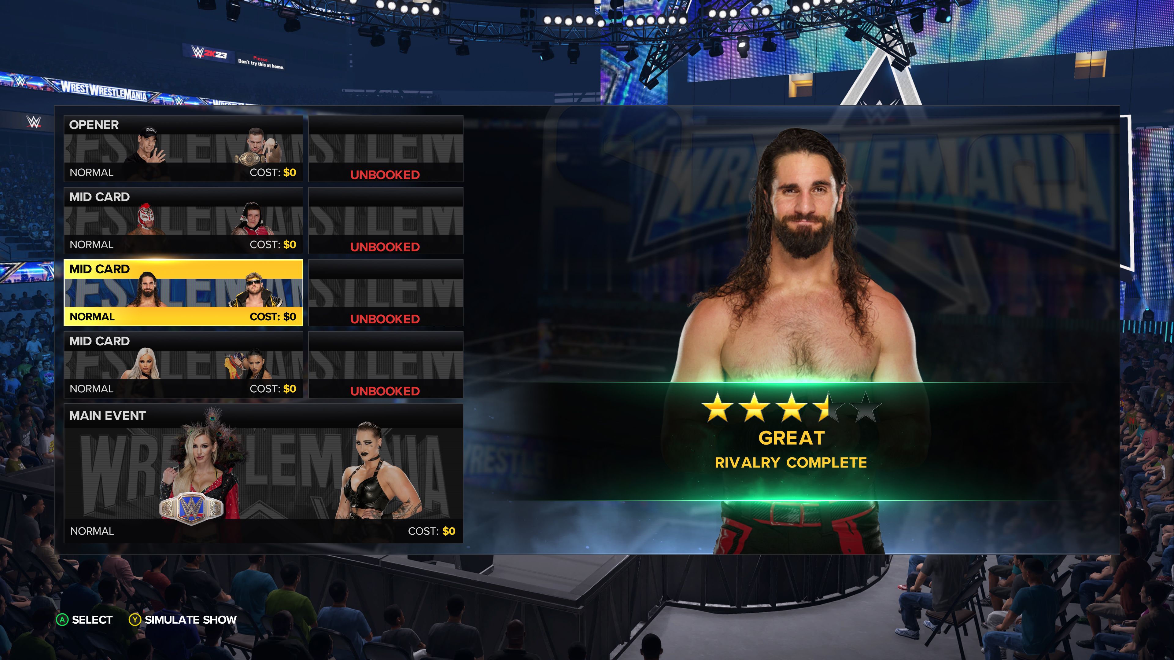 wwe 2k23 rollins