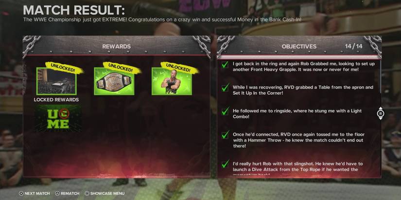 wwe-2k23-showcase-mode-match-1-complete