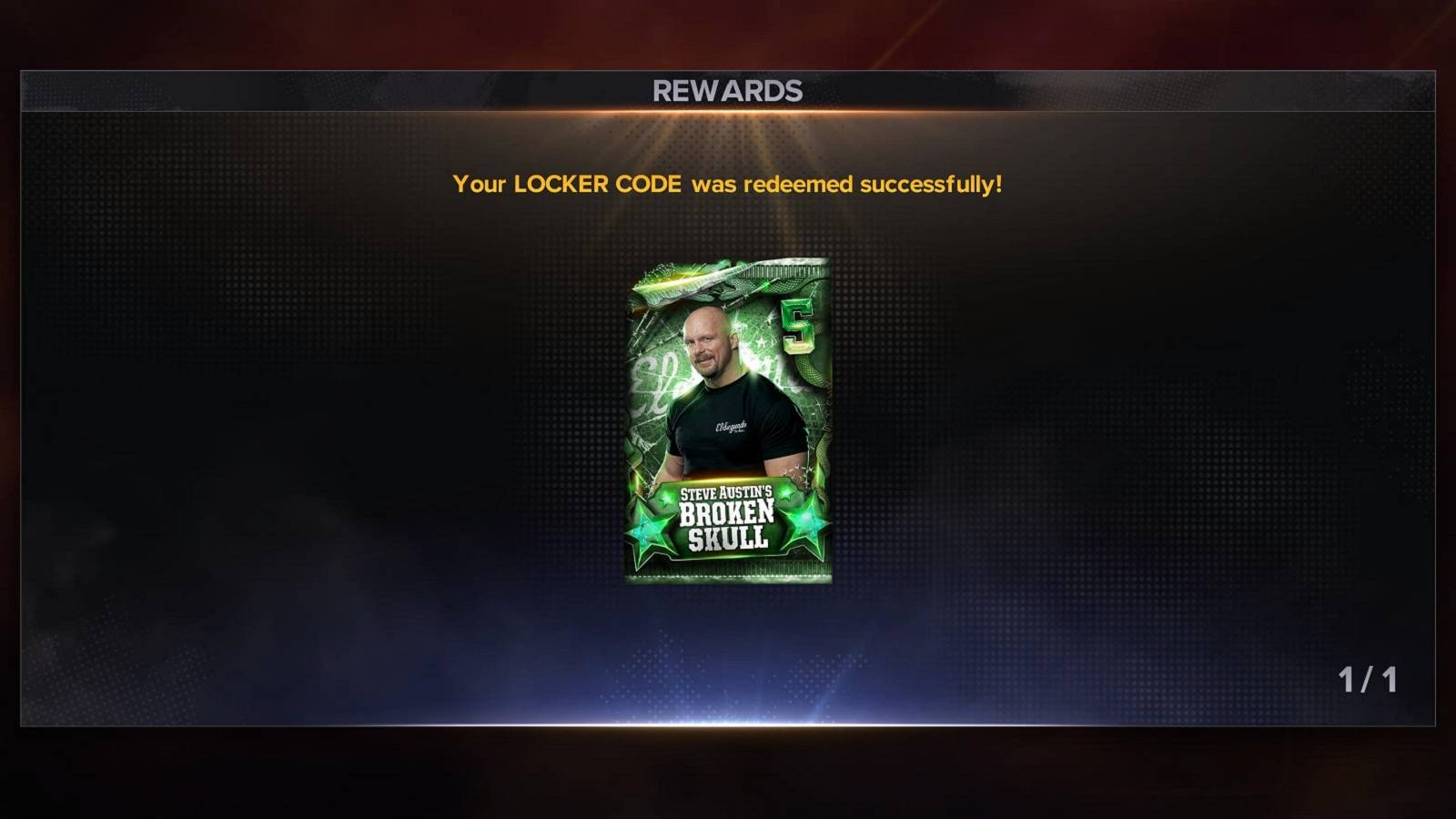 wwe 2k23 steve austin locker code
