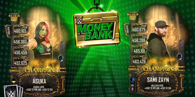 WWE Supercard Reward Money in the Bank