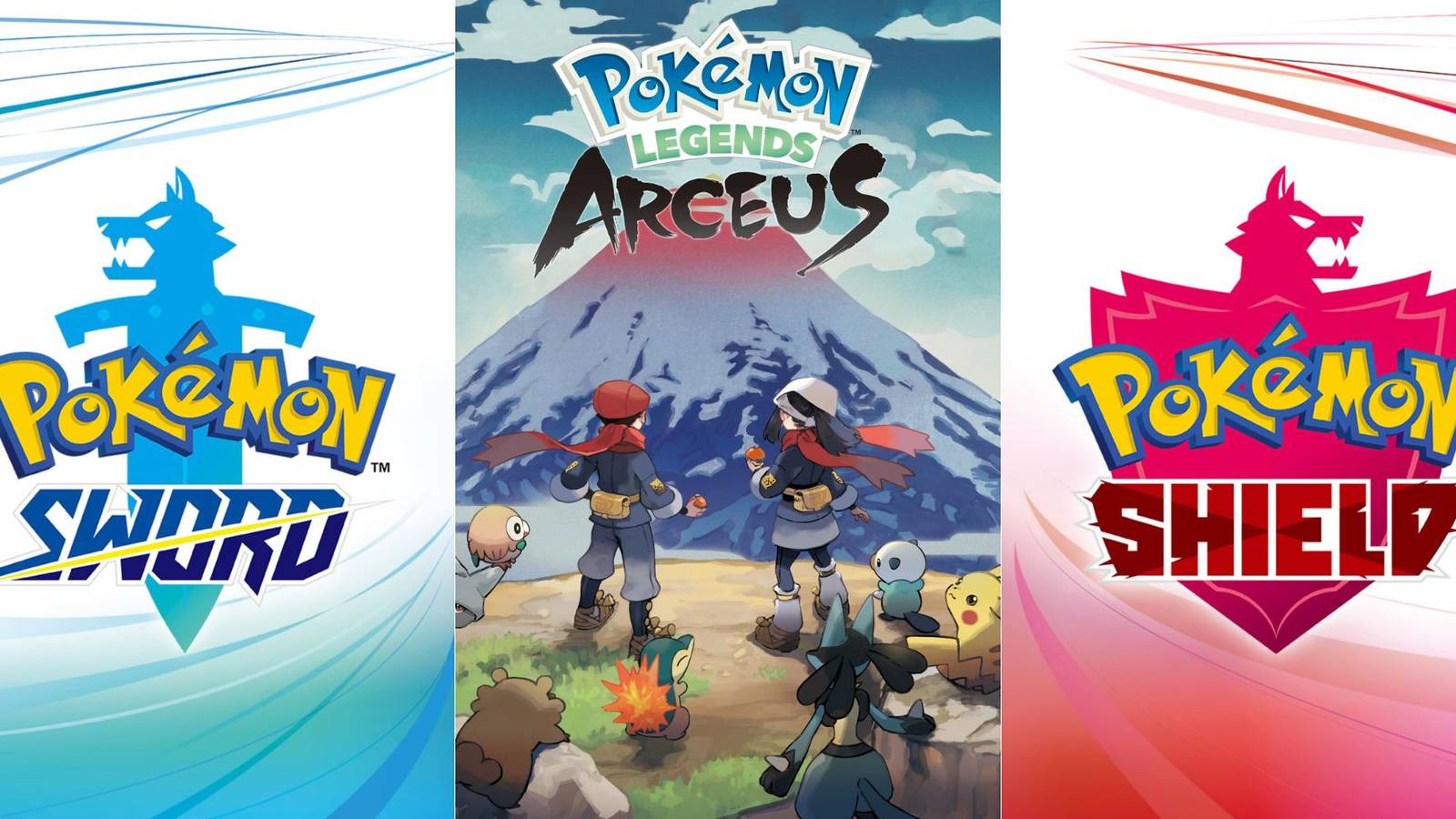 Pokemon Sword, Shield and Legends Arceus