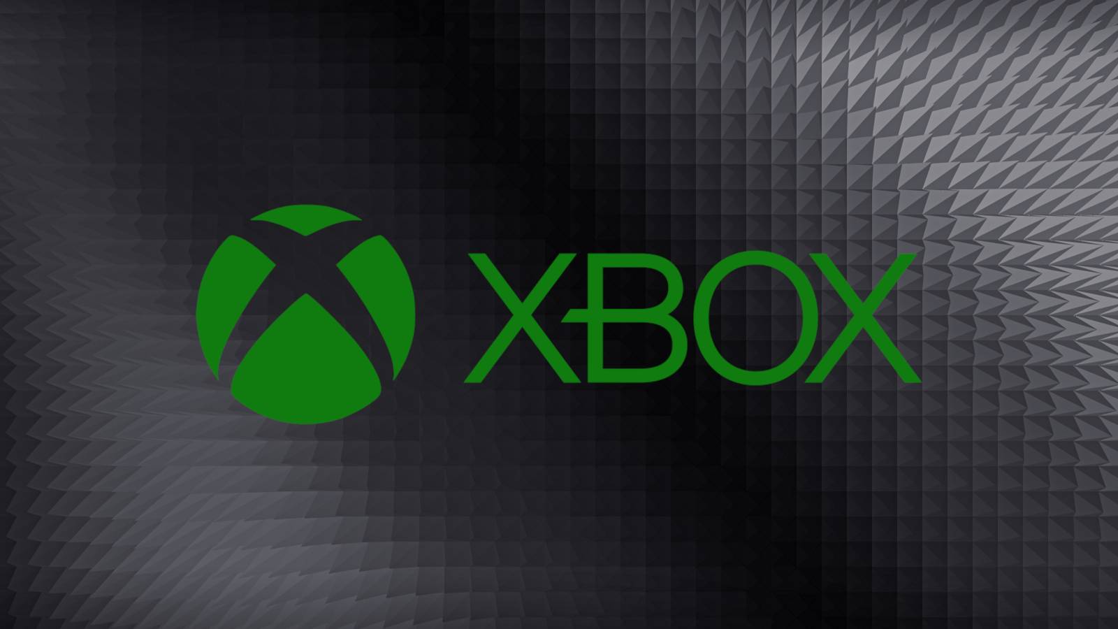 xbox green logo black gradient background