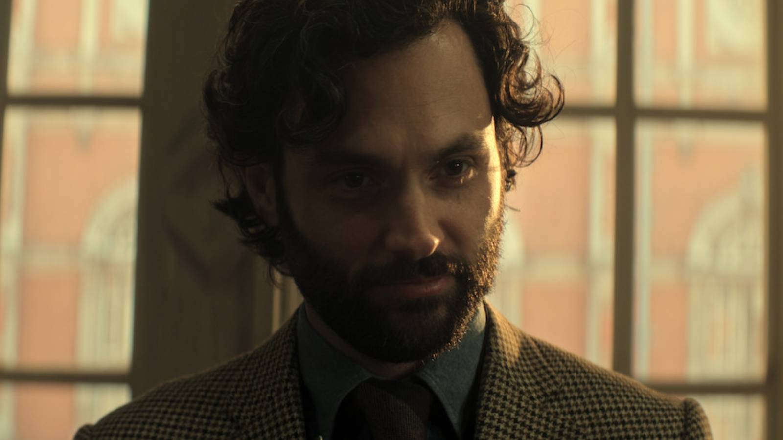 Penn Badgley as Joe Goldberg in season 4 of You