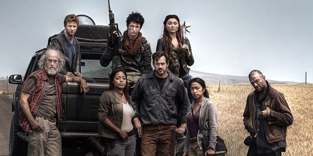 Main cast from Z Nation