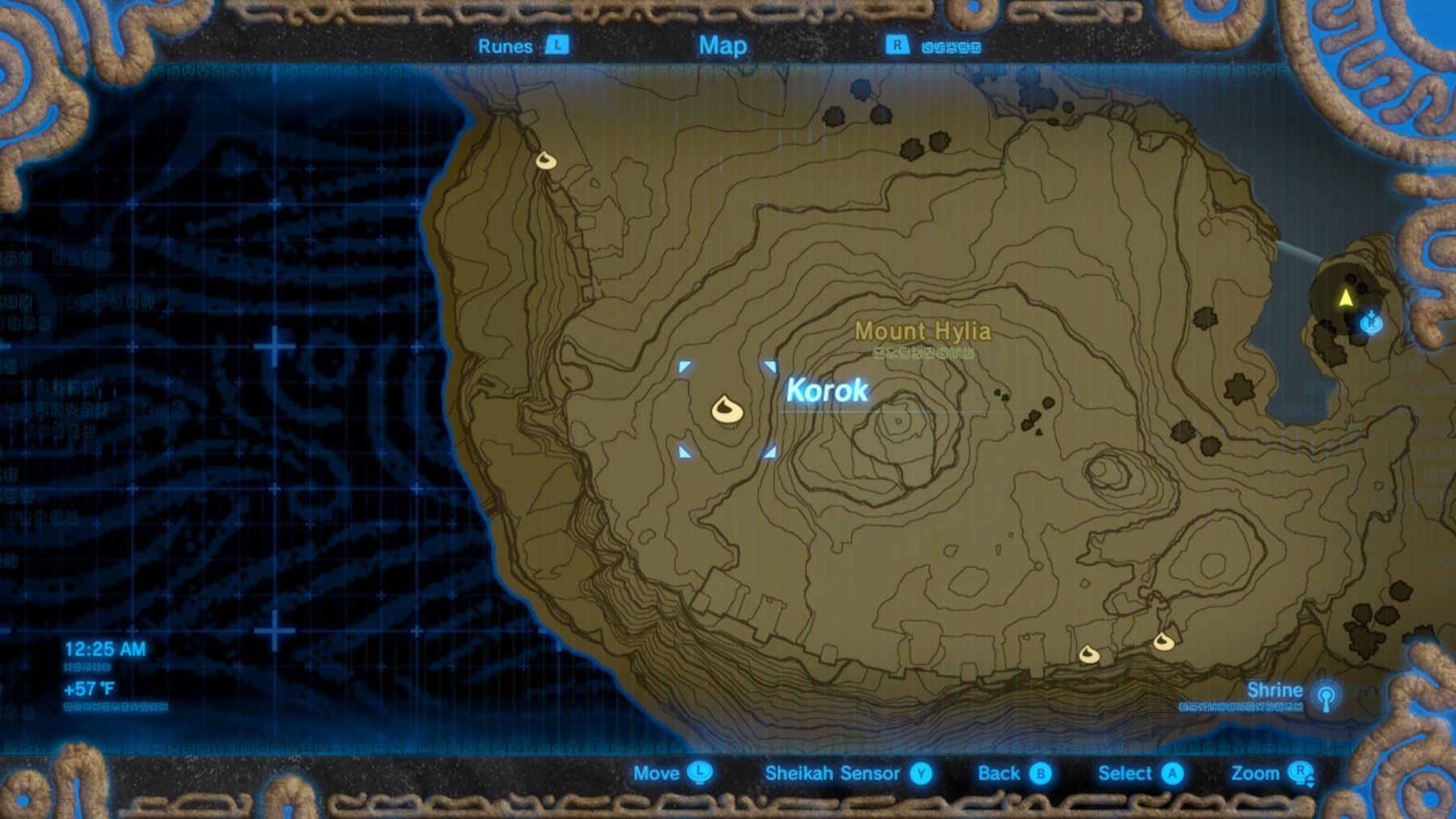 Zelda Breath of the Wild All Great Plateau Korok Seed Locations