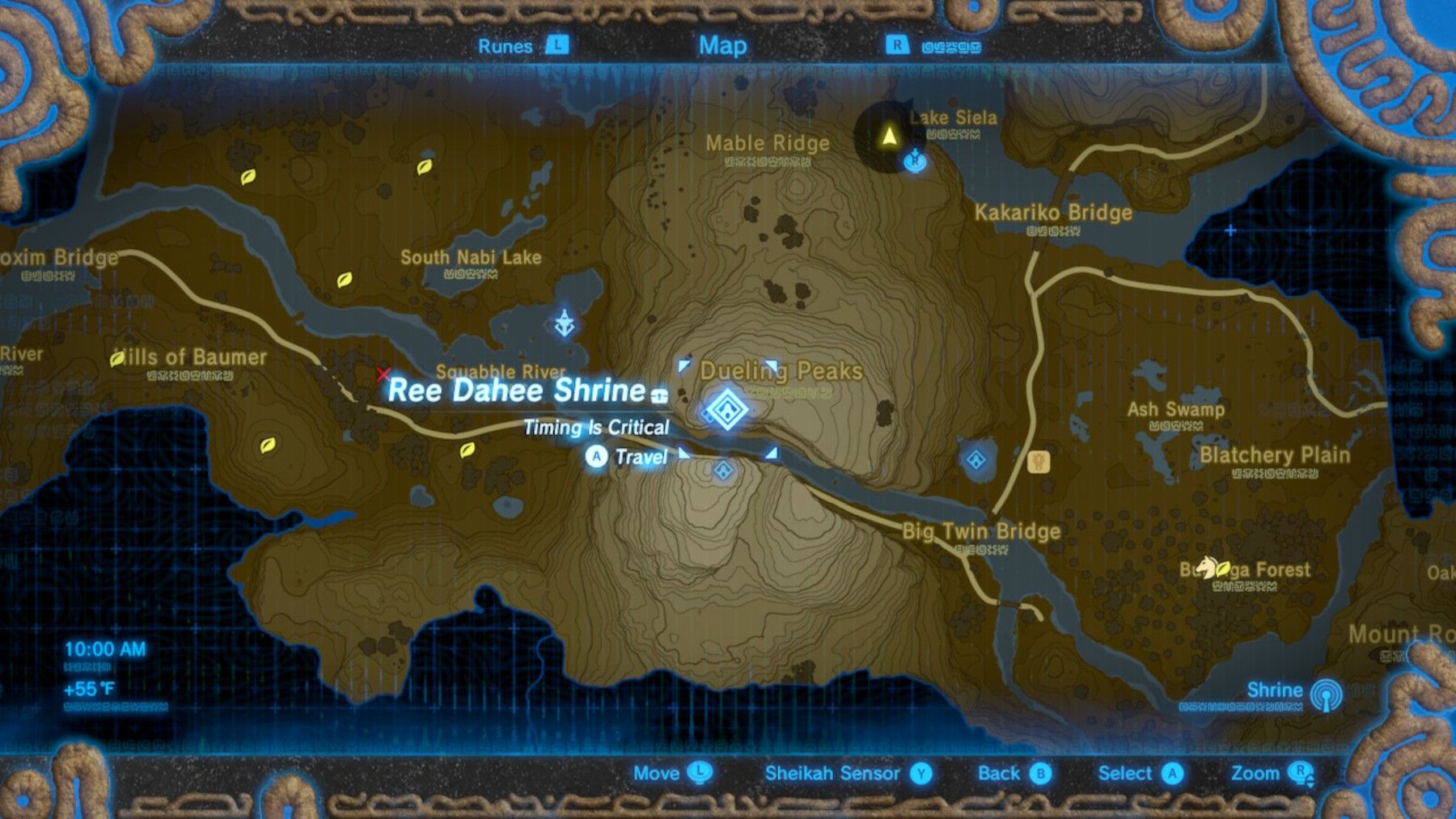 Zelda: Breath of the Wild - All Dueling Peaks Shrine Locations & Solutions