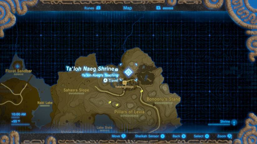 zelda breath of the wild dueling peaks shrines