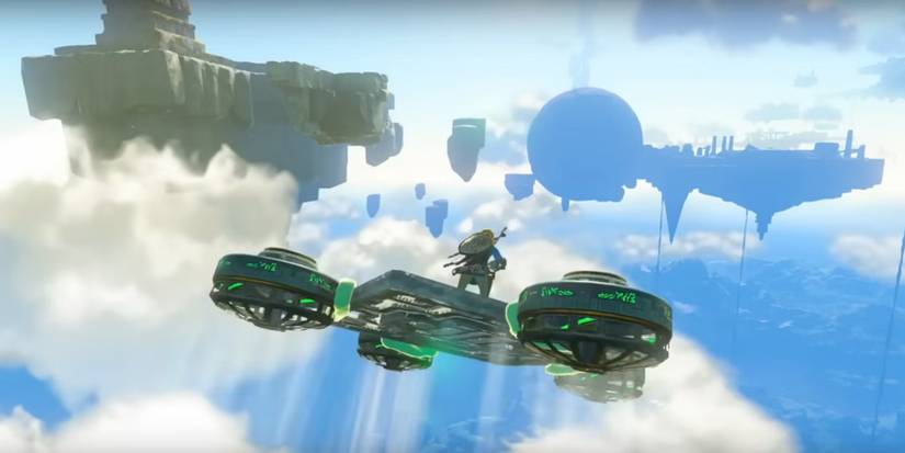 Zelda Tears of the Kingdom Glider Vehicle