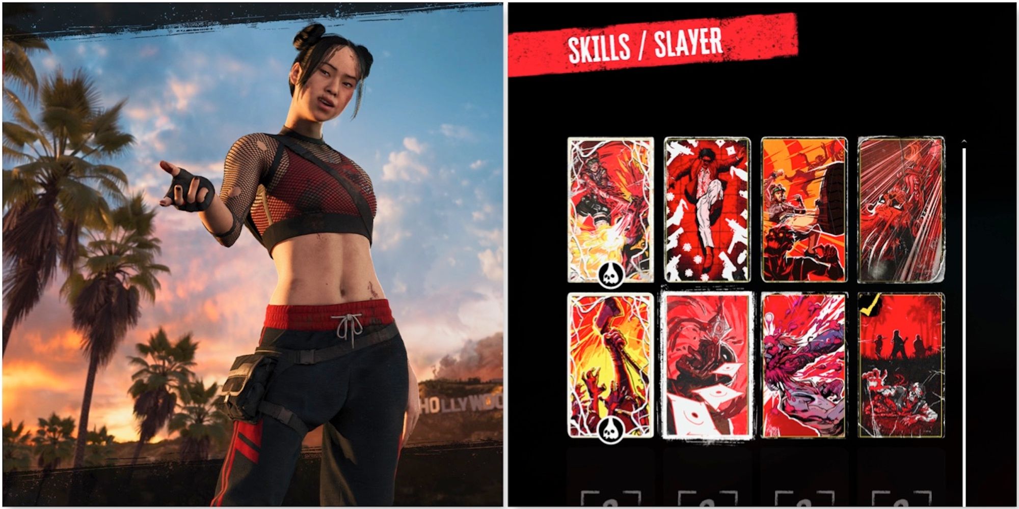 Amy and skill cards in Dead Island 2