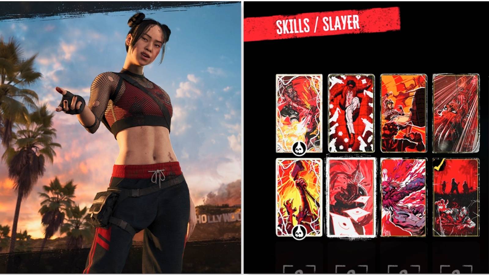 Amy and skill cards in Dead Island 2