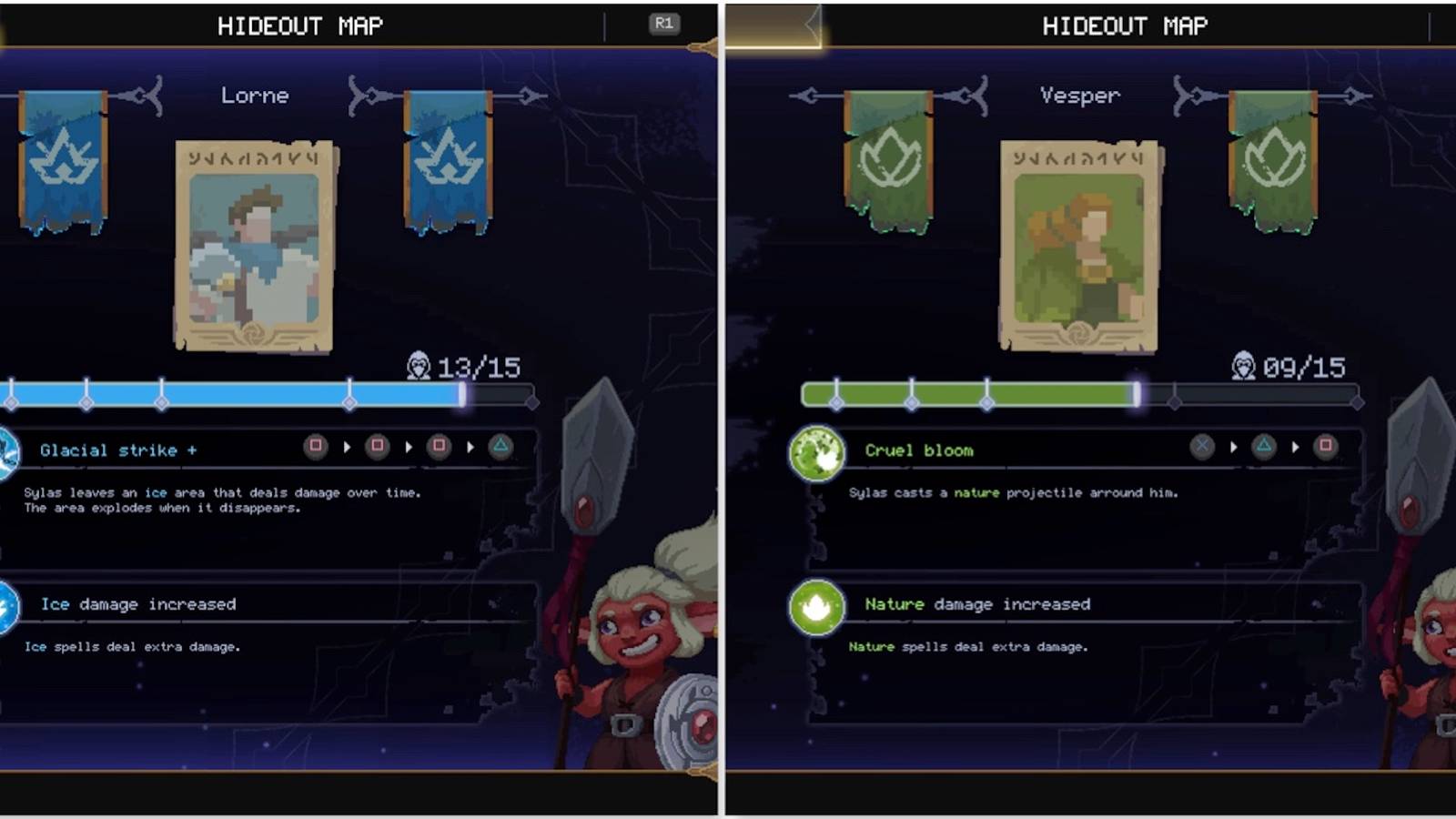 Lorne’s and Vesper’s Outlaw Pages in The Mageseeker A League of Legends Story