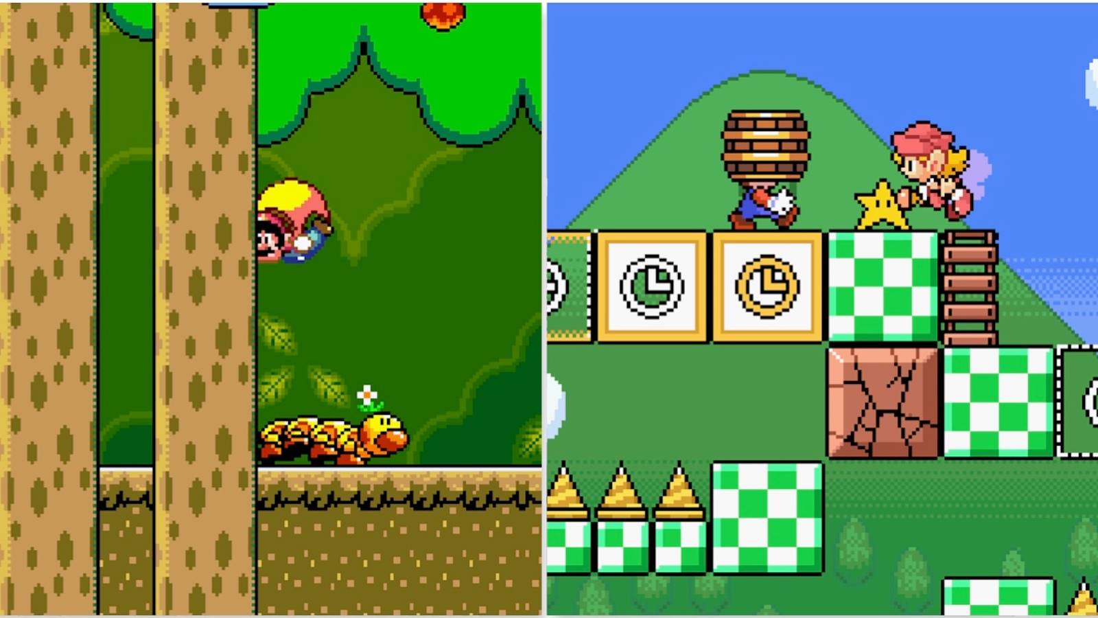 Every Mario Game On The SNES