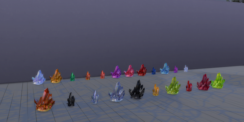 Collecting Sim The Sims 4: Crystal Collecting Guide