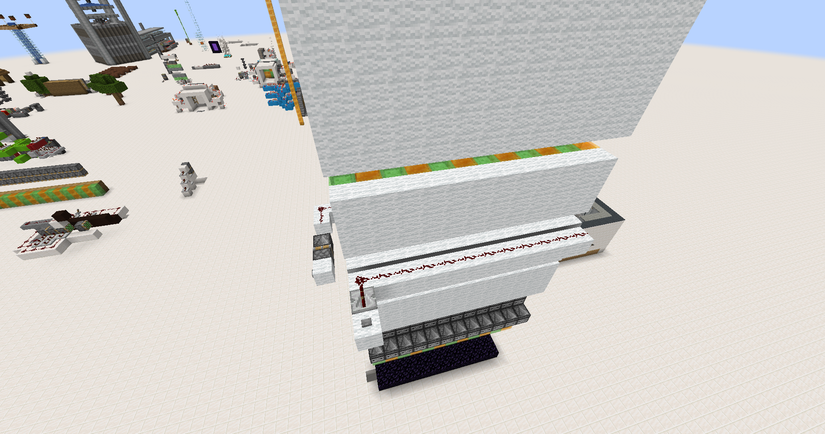 The Flying Machine Array taking off as a door opening or closing.