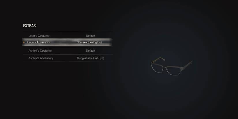 Leon's Lexington Glasses in Resident Evil 4 remake