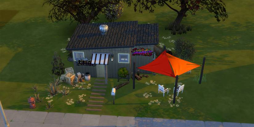 5k runaway teen shack build in the sims 4