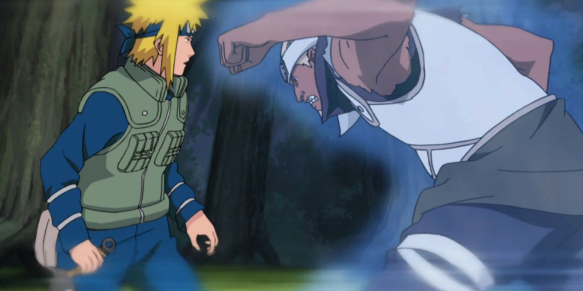 A and Minato in Naruto