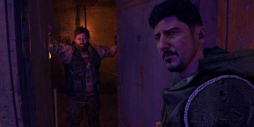 A cutscene featuring characters in Dying Light 2