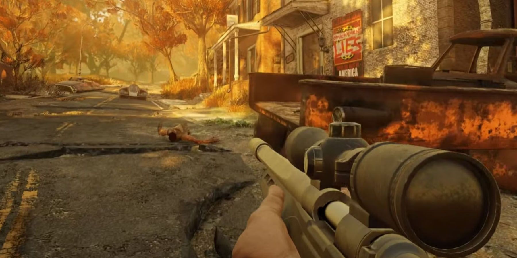 A sniper in Fallout 76