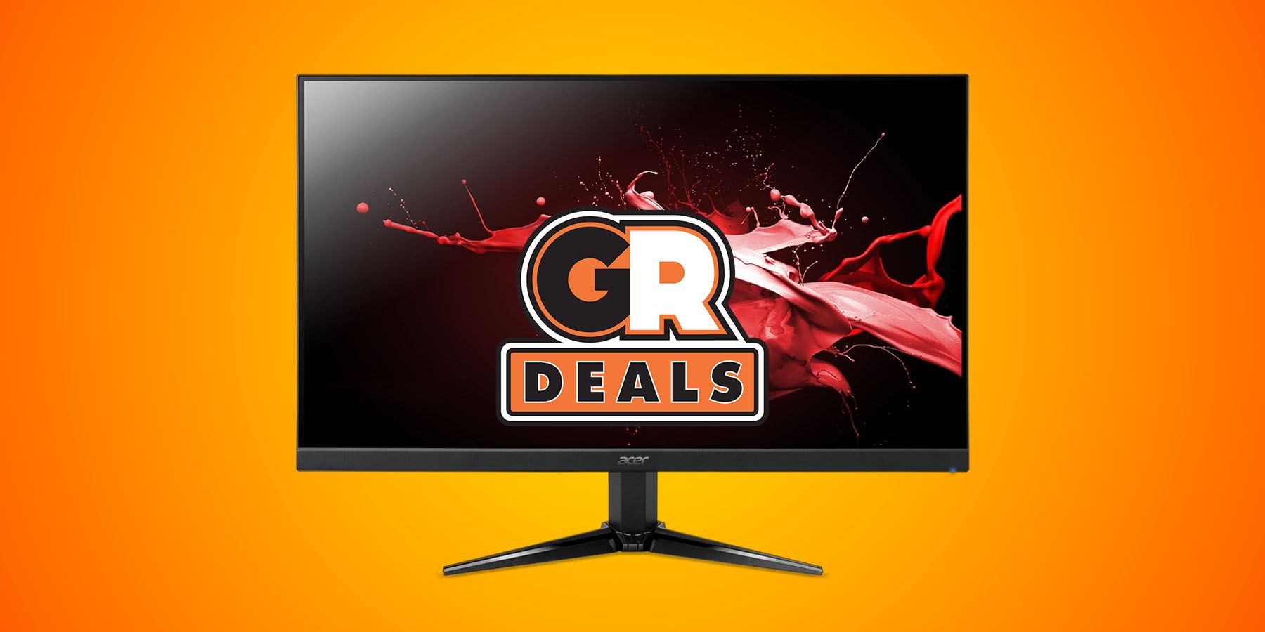 Discount Has The Acer Nitro Qg Y Gaming Monitor At Just