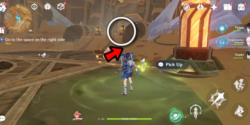 activate right door link circuit Genshin Impact