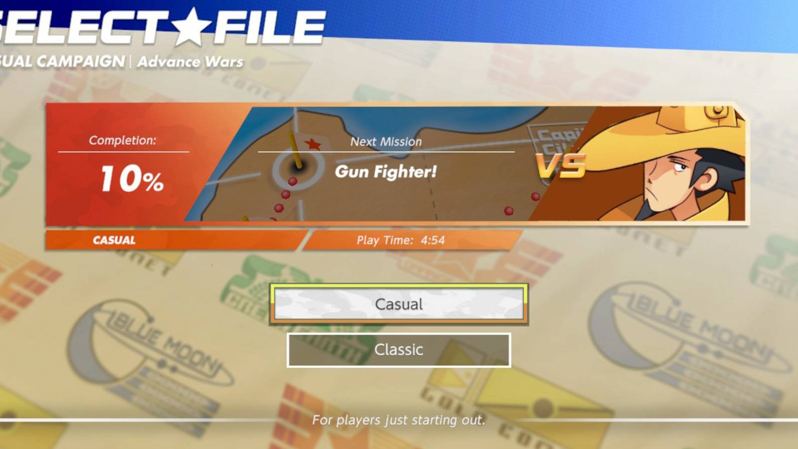 advance wars reboot camp difficult settings