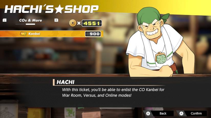 advance wars reboot camp unlock cos