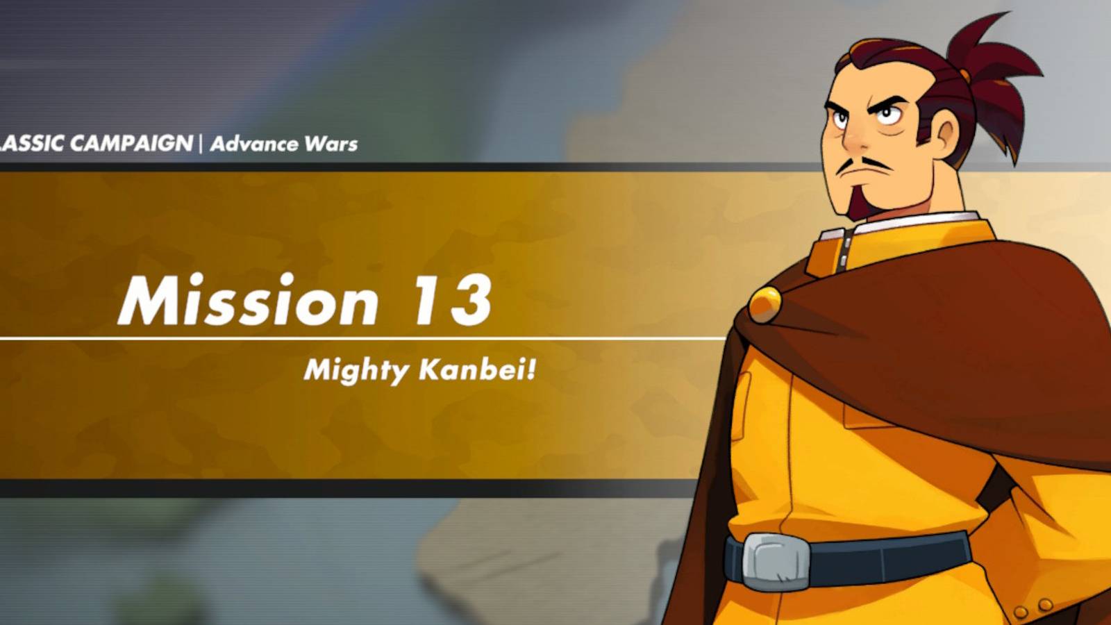 advance wars mighty kanbei walkthrough