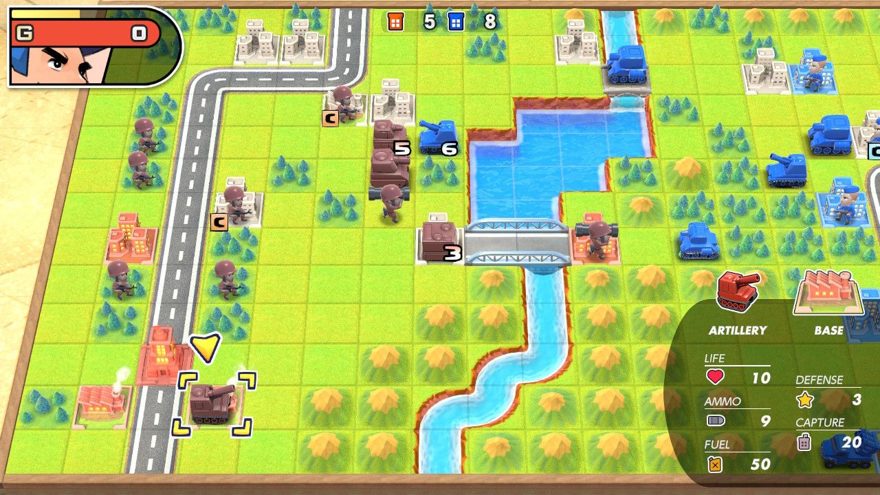 advance wars blizzard battle walkthrough