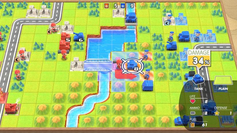 advance wars blizzard battle walkthrough