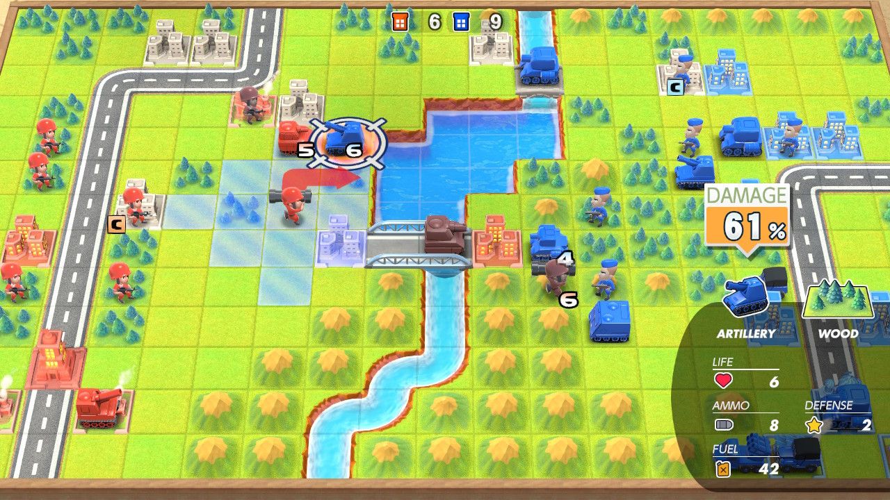 advance wars blizzard battle walkthrough