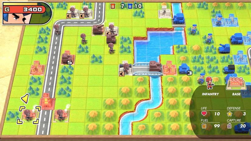 advance wars blizzard battle walkthrough