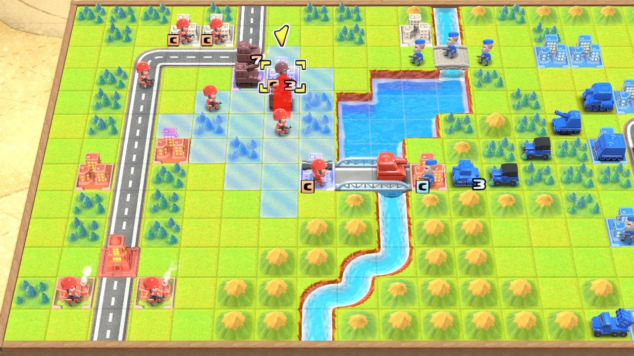 advance wars blizzard battle walkthrough