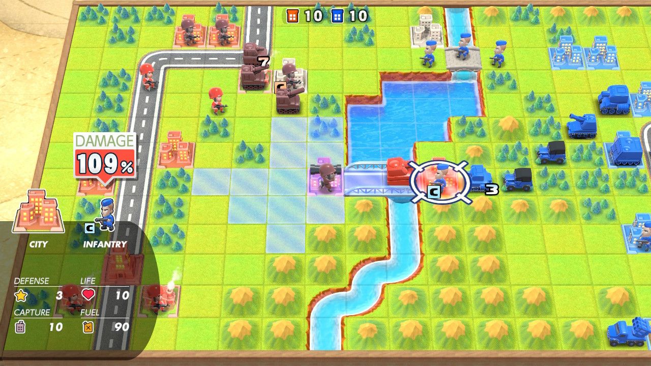 advance wars blizzard battle walkthrough